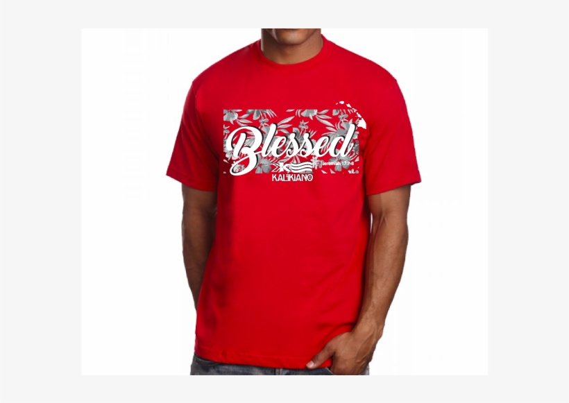 Image Of The Blessed Collection Red Tee - Active Shirt, transparent png
