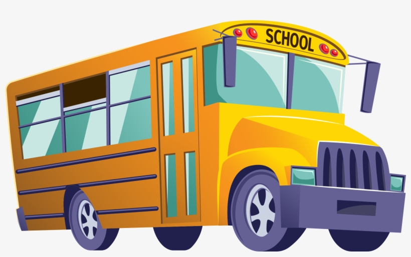 Download - School Bus, transparent png