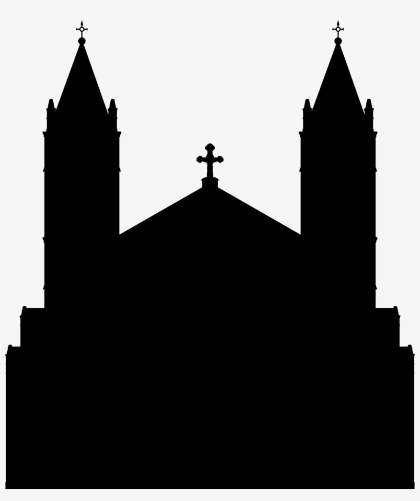 Church Silhouette - Spire, transparent png