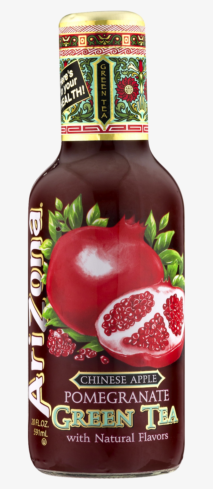 Arizona Pomegranate Green Tea 603x1800 PNG Download PNGkit