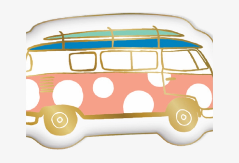 Bus Clipart Beach - Beach Bus Clip Art, transparent png