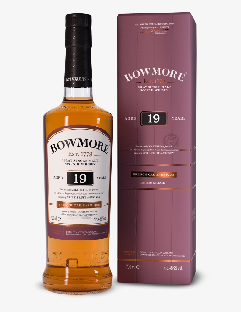 Bowmore 19 Year Old - Bowmore 19, transparent png