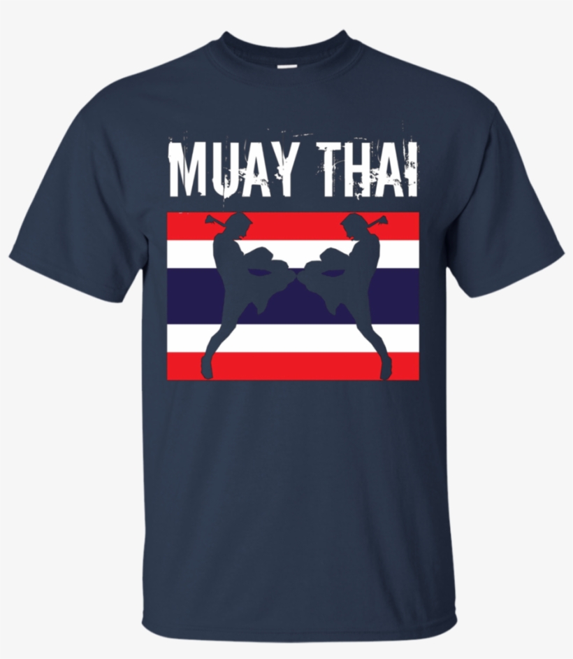Muay Thai Thailand Flag Kickboxing Boxing Apparel - Shirt, transparent png
