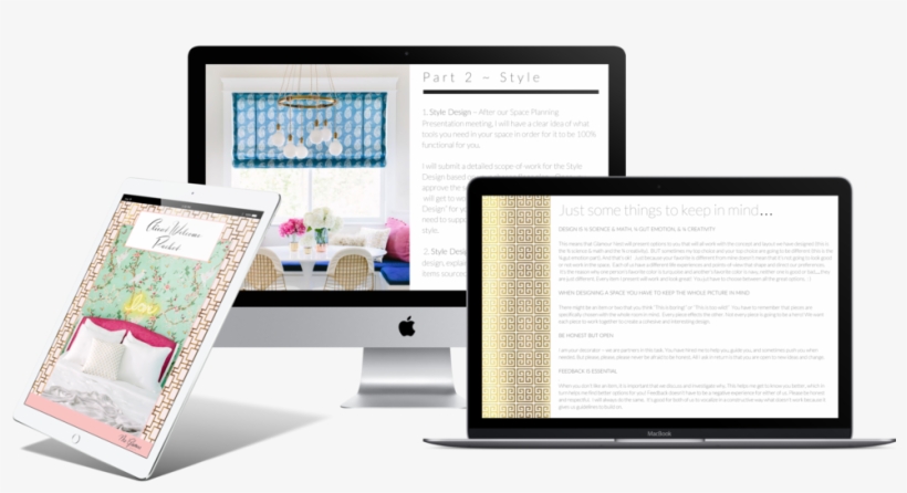 Interior Design Business Systems And Document Templates - Imac 27 Inch, transparent png