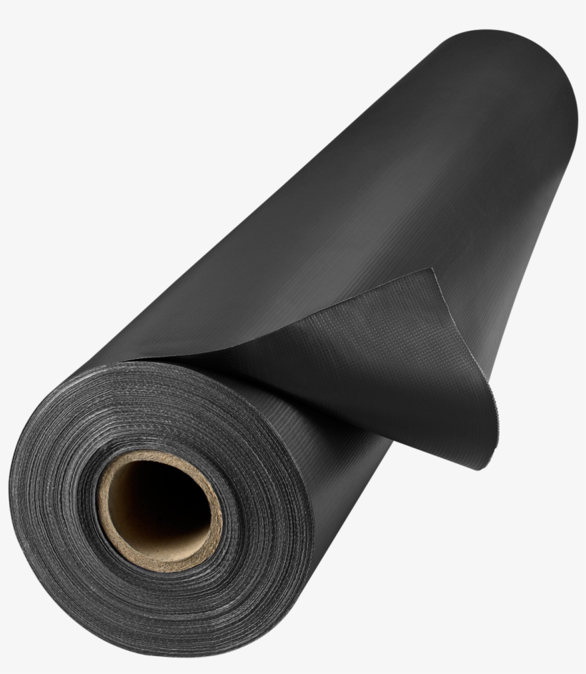 13 Oz Flame Retardant Vinyl Laminated Polyester Black - Black Vinyl Mat Roll, transparent png