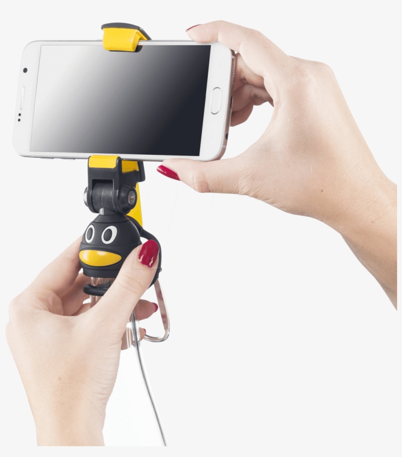 Desktop/mobile Tripod, Selfie Stick For Bottles Mantona - Iphone, transparent png