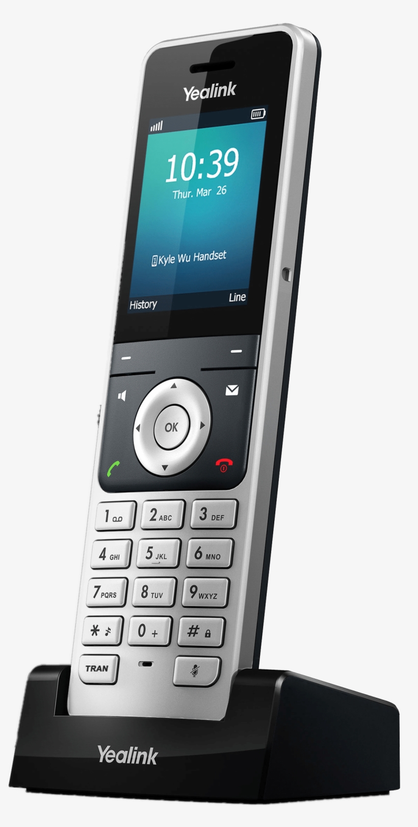 The Best Long Distance Rates - Yealink W60h, transparent png