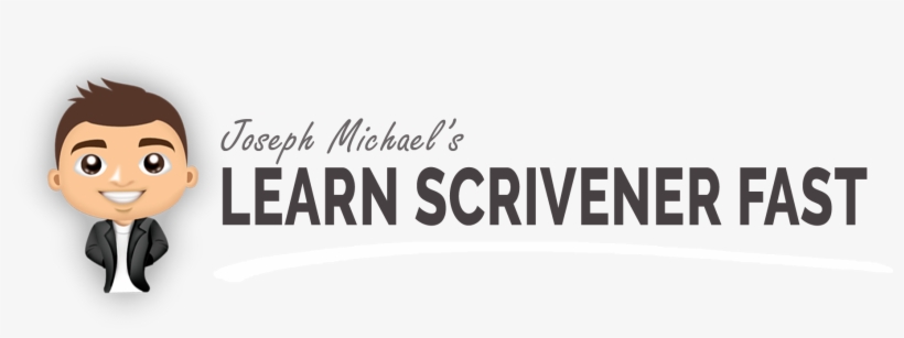 [logo] White Stripe Learn Scrivener Fast - Michael, transparent png