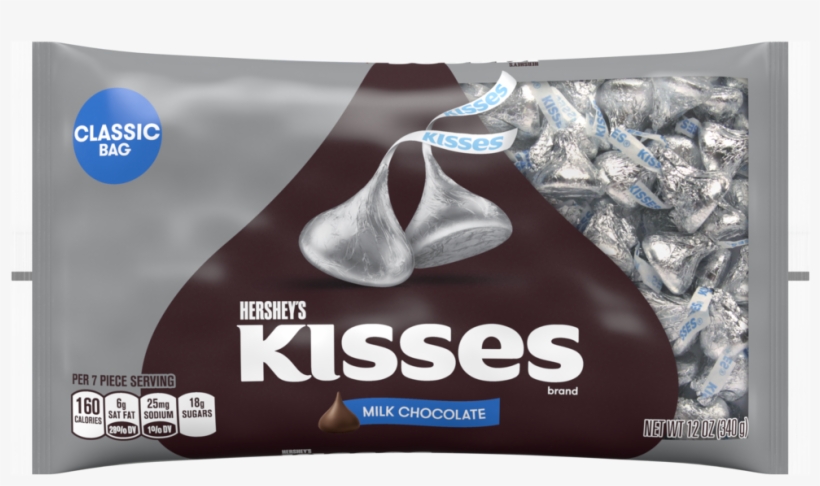 Hershey Kisses Milk Chocolate, transparent png