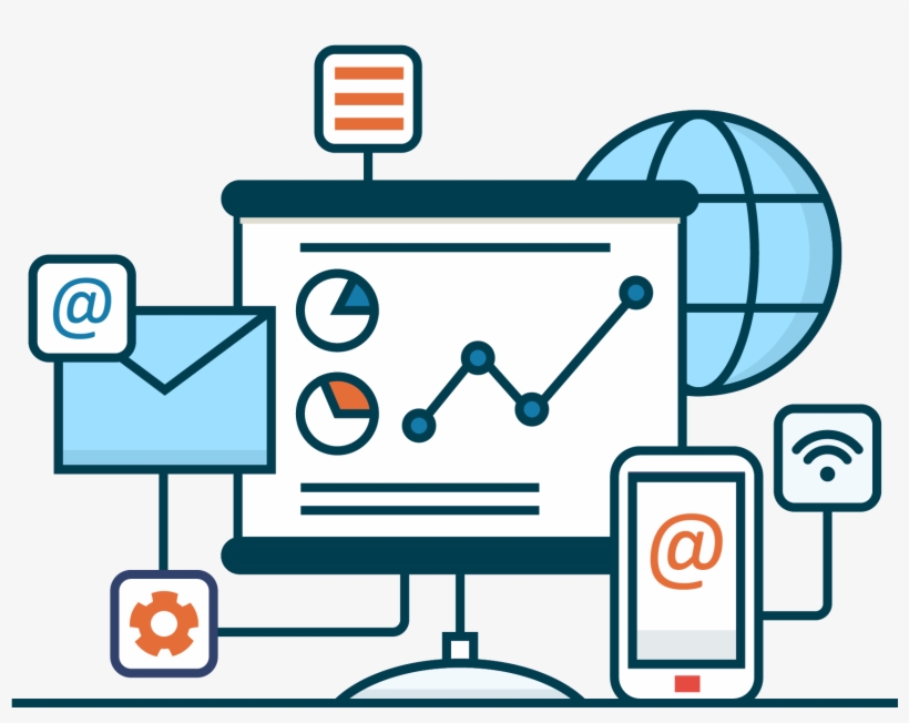 Tracking Traffic Growth Through Google Analytics - Diagram, transparent png