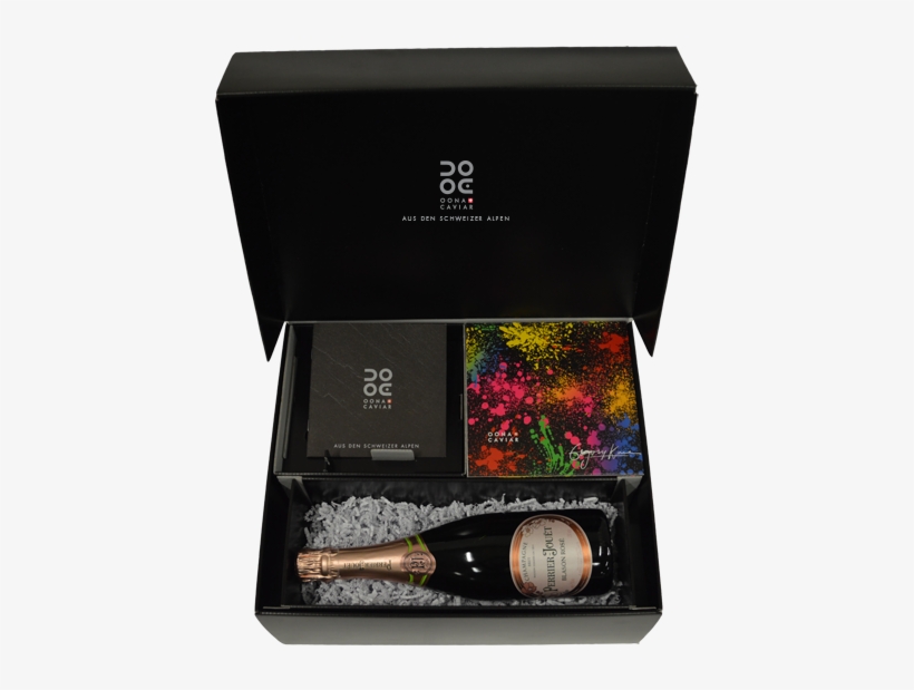 Caviar Oona & Perrier-jouët Blason Rosé - Box, transparent png