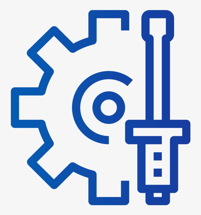 Production - Cog Icon, transparent png
