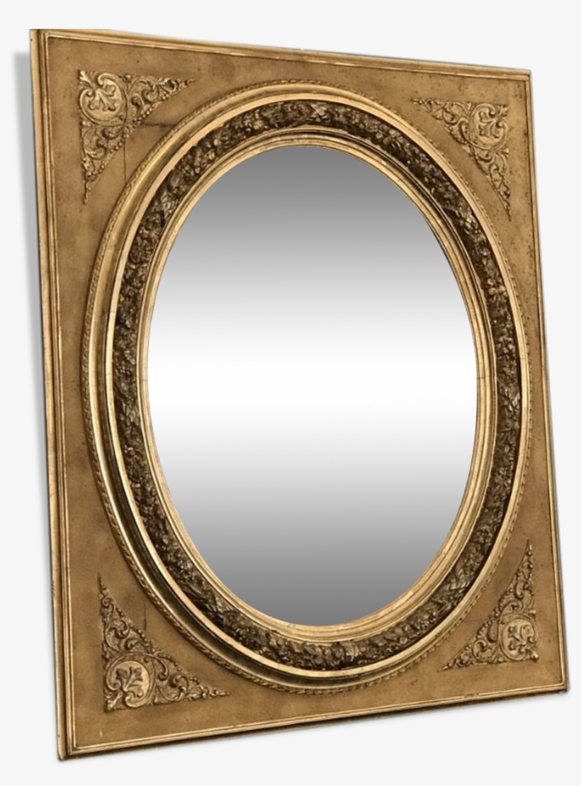 Adjustable Gold Mirror Nineteenth 81 X - Circle, transparent png
