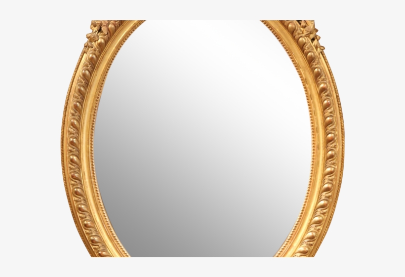 Mirror Clipart Gold Mirror - Circle, transparent png