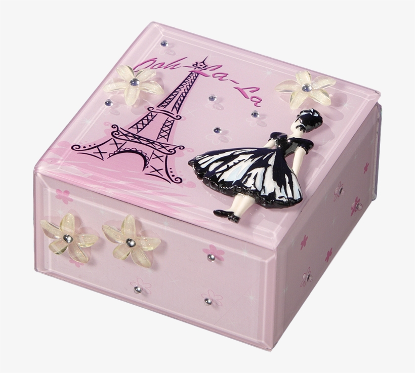"ooh La La" Glass Music Box, transparent png