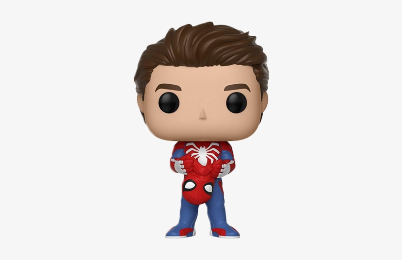 Homem-aranha Sem Máscara - Funko Pop Spiderman Ps4, transparent png