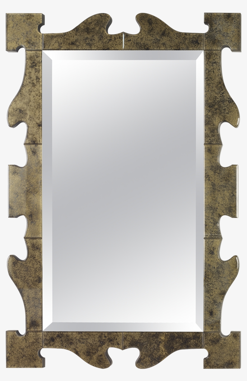 Brown London Gaudi Wall Mirror - Mirror, transparent png