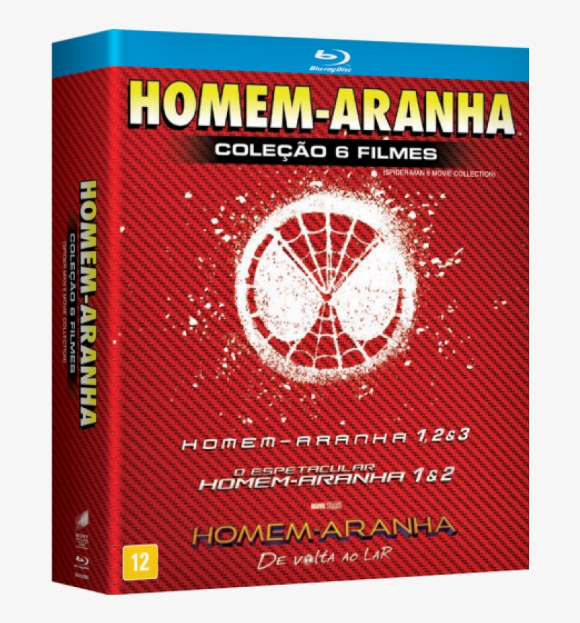 Box Homem Aranha - Box Blu Ray Homem Aranha, transparent png