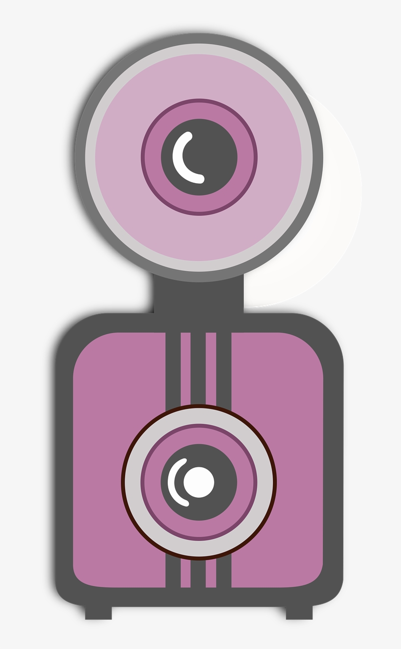 Camera,flat,clip - Illustration, transparent png