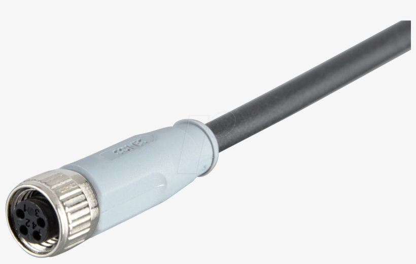 Sal M8 X 1, 4-pin, 2 M, Cable Coupling Conec - Vérin Pneumatique Sans Tige, transparent png
