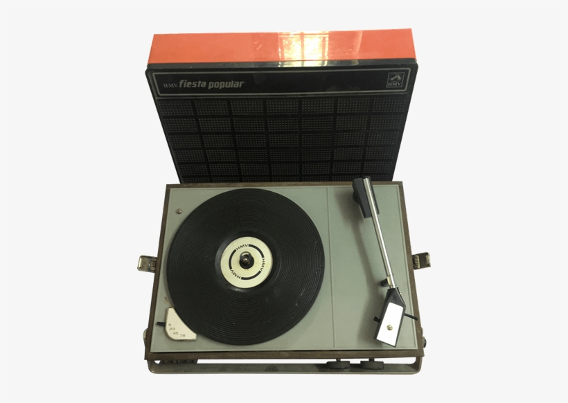 Hmv Fiesta Popular Vintage Record Player From 1970s - Old Record Player India, transparent png