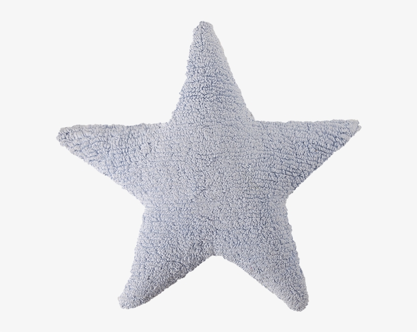 Cojín Estrella Azul De Lorena Canals - Cojin Forma Estrella Medidas, transparent png