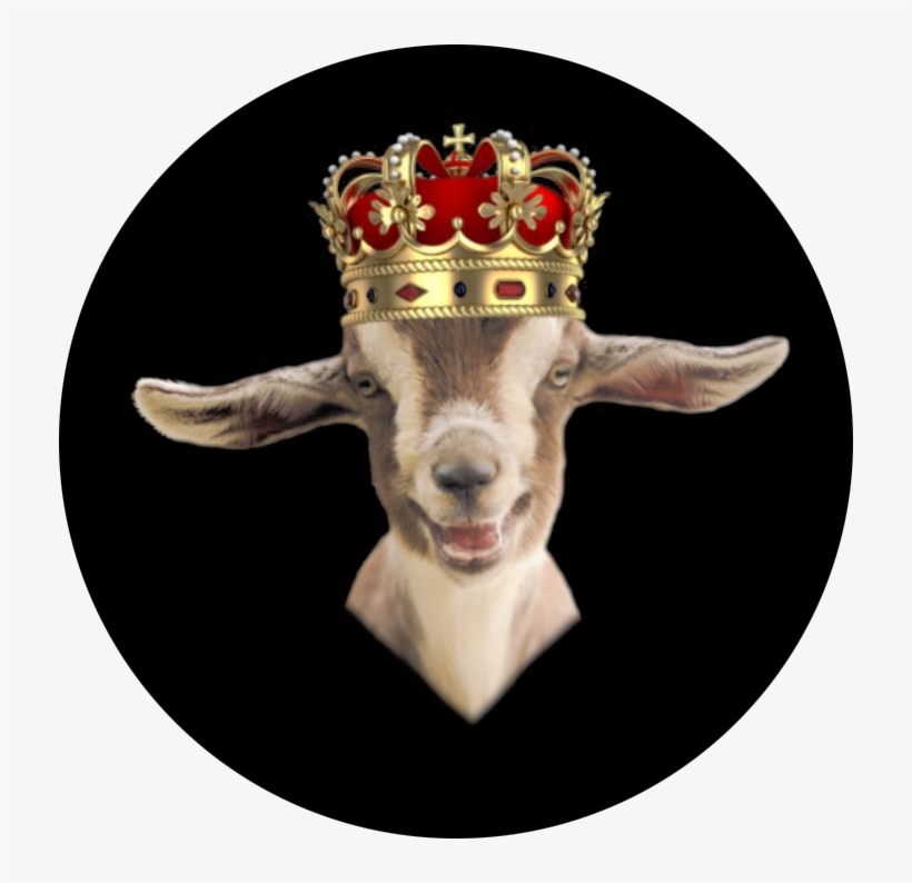 Goat - Goat With King Crown, transparent png