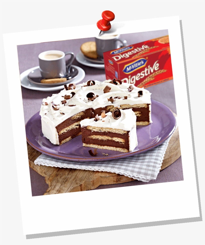Mcvitie's Chocolate Biscuit Tart - Chocolate, transparent png