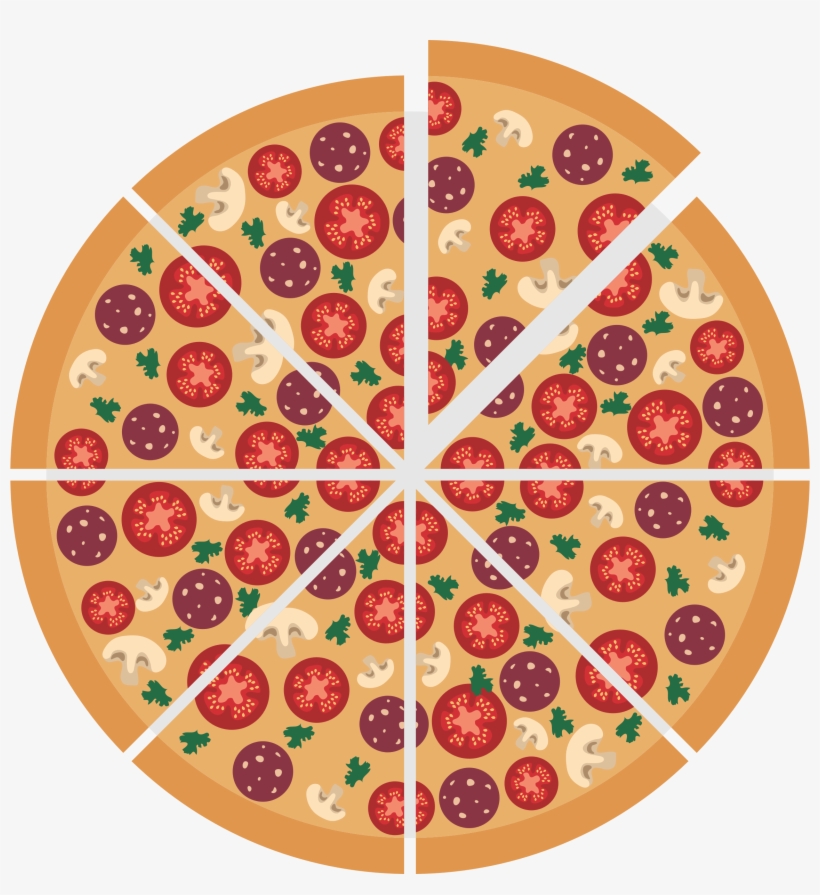 Big Image Png Ⓒ - Clip Art Pizza Slice, transparent png