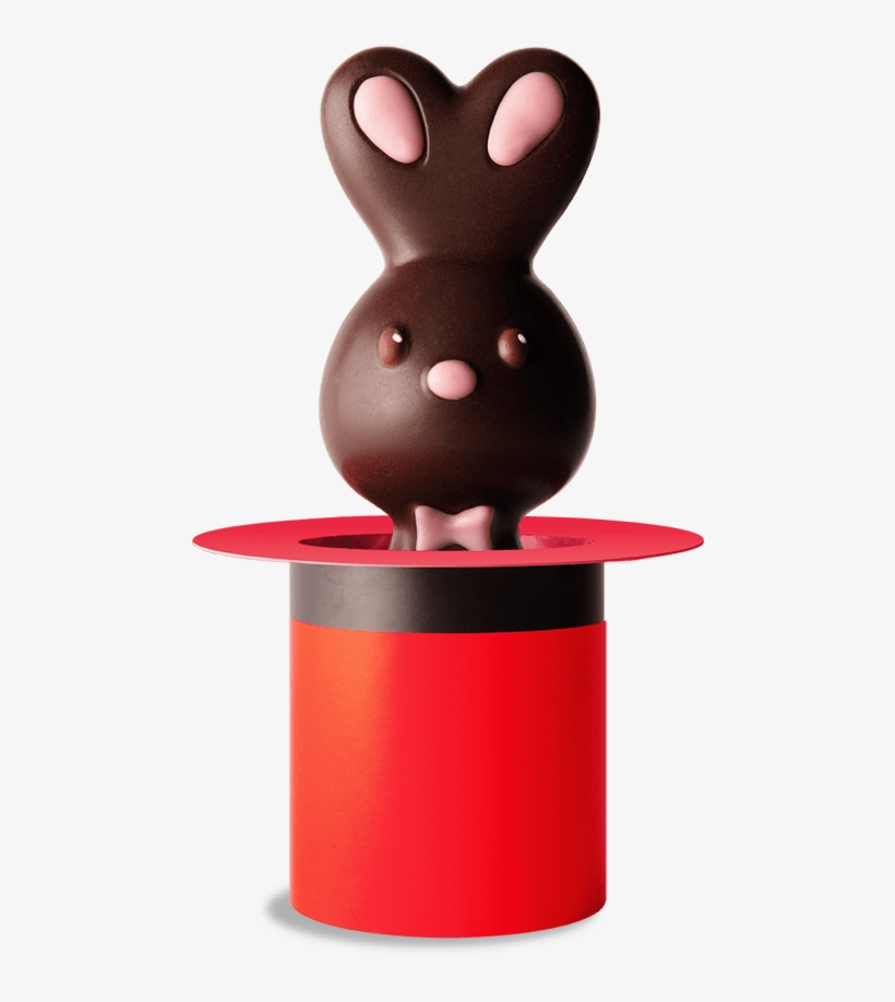 Dark Chocolate Heart Rabbit - Domestic Rabbit, transparent png
