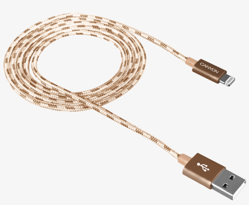Usb Cable For Iphone - Electrical Cable, transparent png