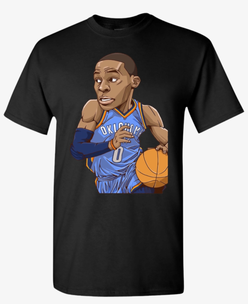 Russell Westbrook T Shirt - Shirt, transparent png