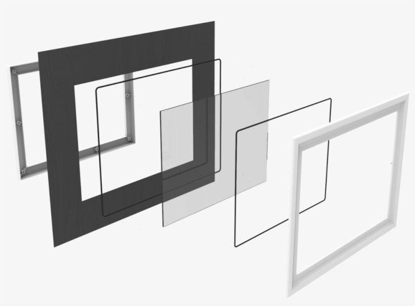 Window Frame System - Architecture - 1500x700 PNG Download - PNGkit