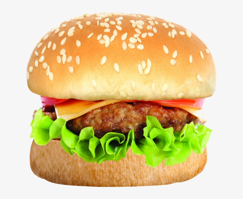 Hamburger - Hamburger White Background, transparent png