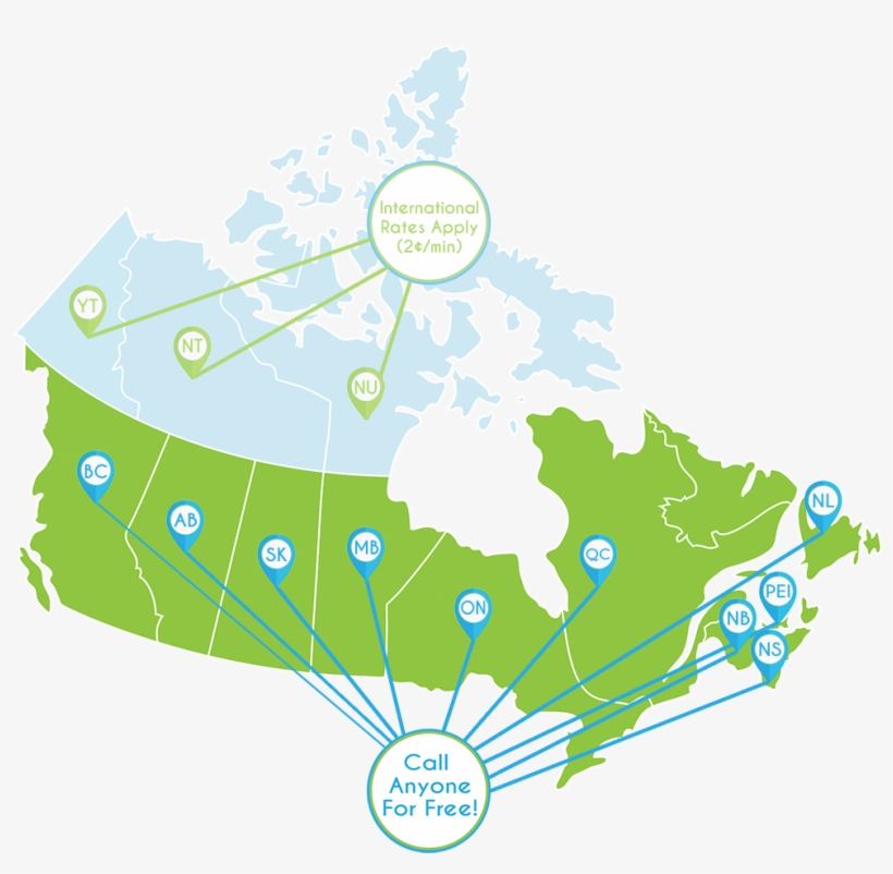 Canada-map - Canada Map Solid Color, transparent png