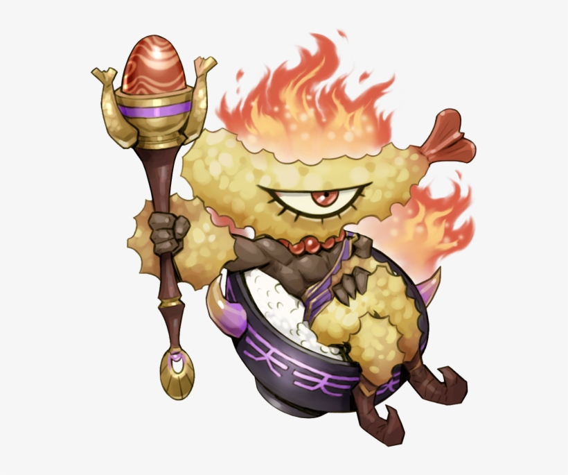 Tempura Wizard, transparent png