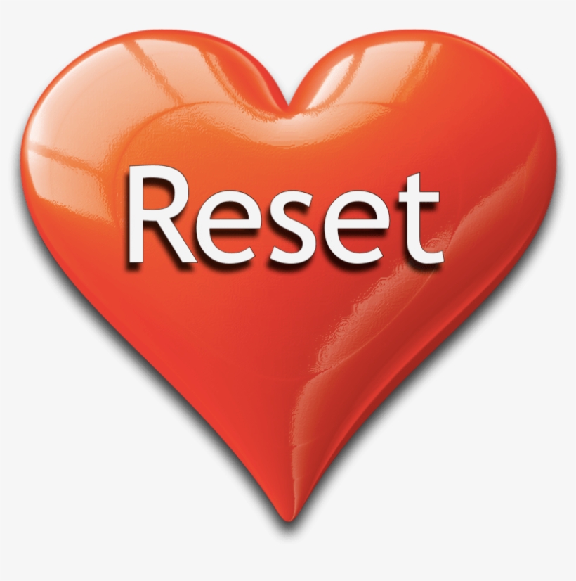 The Top 5 Ways To Hit The Reset Button - Heart, transparent png