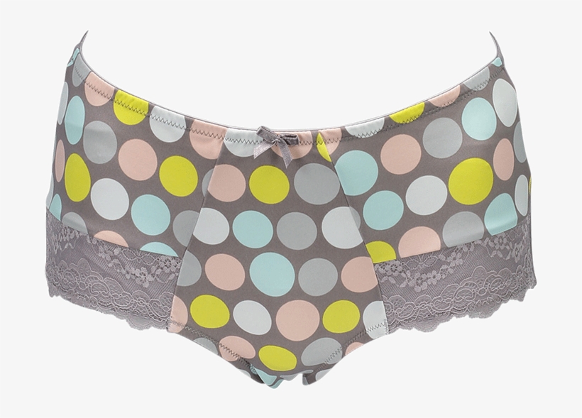 Support Large Spot Multi Colour Briefd27 2076multi/grey - Underpants, transparent png