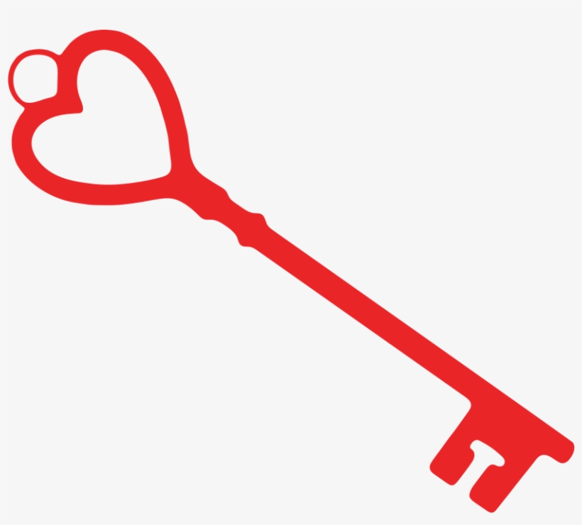 Heart Key Png Transparent, transparent png