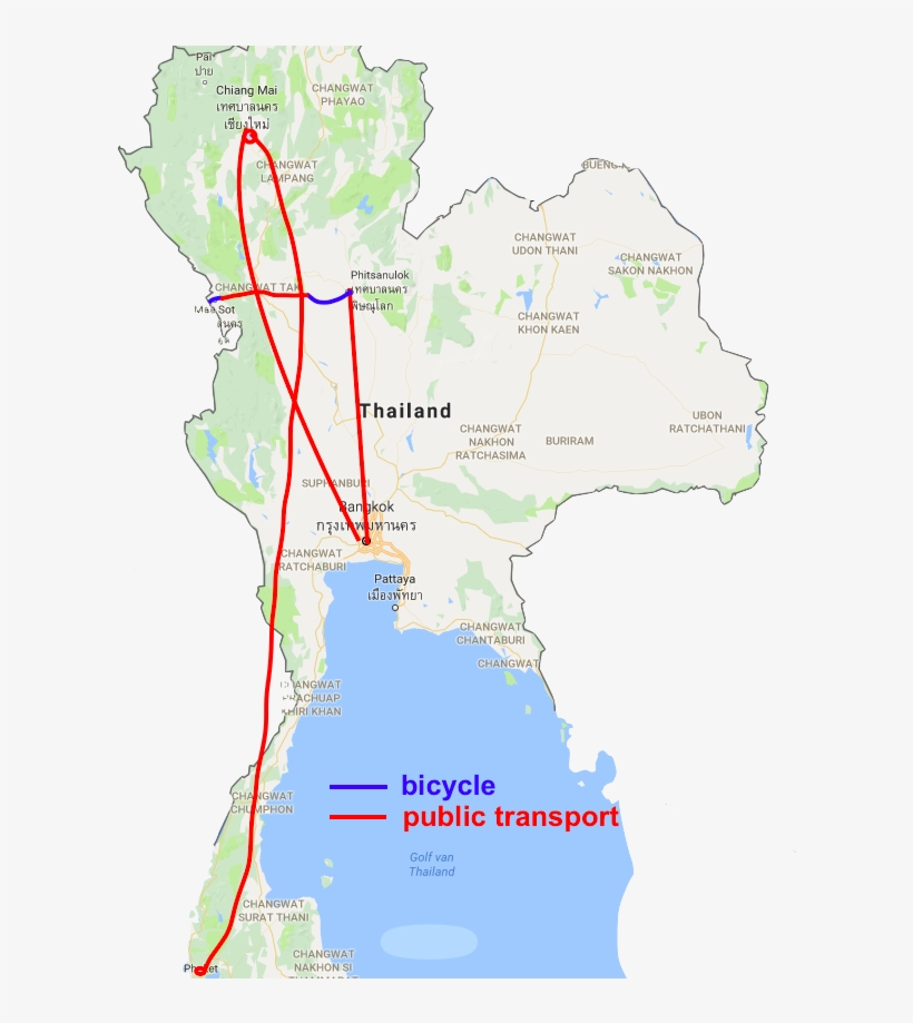 Thailand - Thailand Map Outline, transparent png