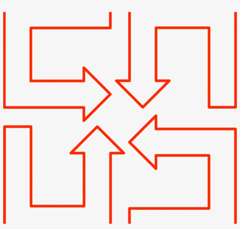 Free Png Download Arrow Outline Png Images Background - Diagram, transparent png