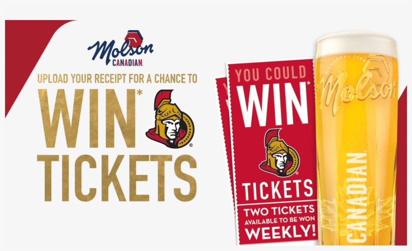 Contest Open To Residents Of Ontario Who Live Within - Ottawa Senators, transparent png