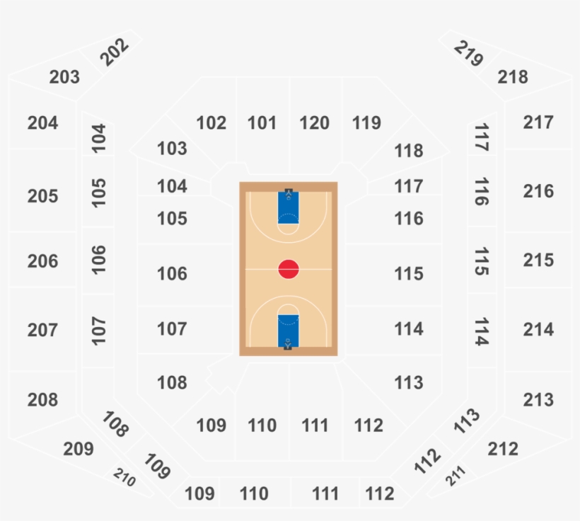 Vip Packages For Missouri Tigers Tickets - Mohegan Sun Arena Seating Chart, transparent png