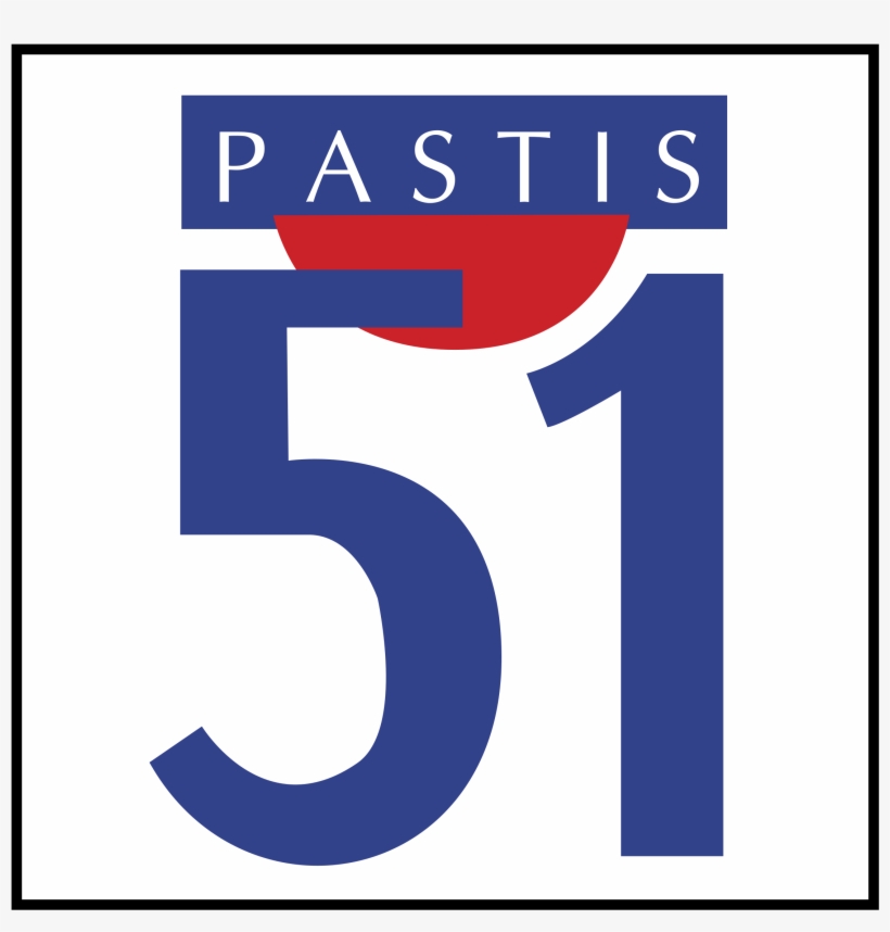 Pastis 51 Logo Png Transparent Svg Vector Freebie Supply - Pastis, transparent png
