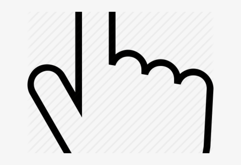 Pointer Clipart Hand Icon - Mouse Pointer Hand, transparent png