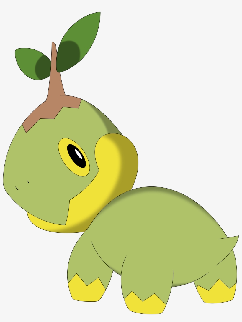 Naked Turtwig By Porygon2z Naked Turtwig By Porygon2z - Pokemon Diamond And Pearl, transparent png