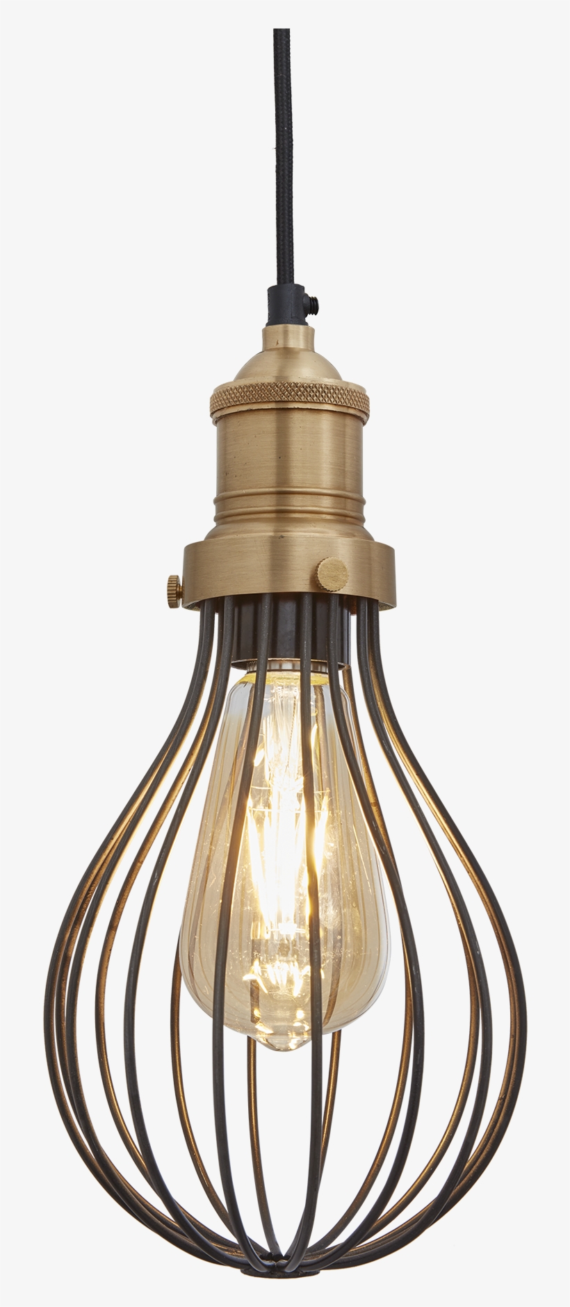 Brooklyn Balloon Pendant Light - Copper Cage Pendant Lights, transparent png