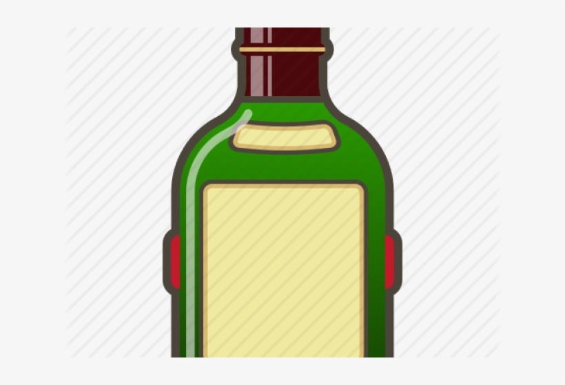 Boose Clipart Whiskey Shot - Glass Bottle, transparent png