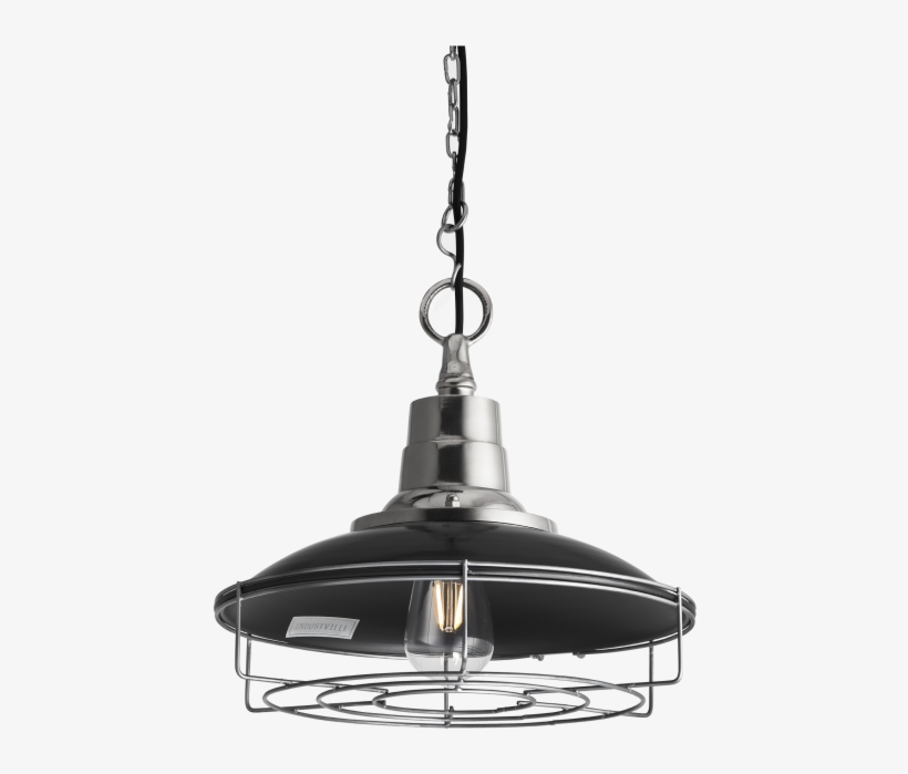 Retro Enamel Pendant Light By Industville - Ceiling Fixture, transparent png
