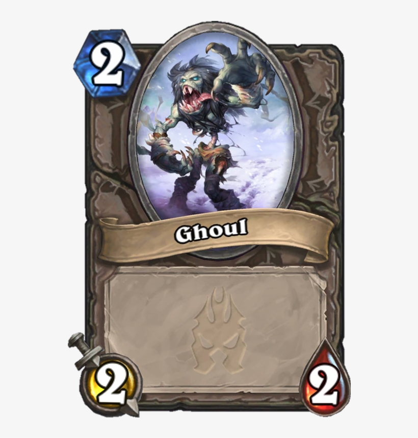 Ghoul Card - Razor Petal Hearthstone, transparent png
